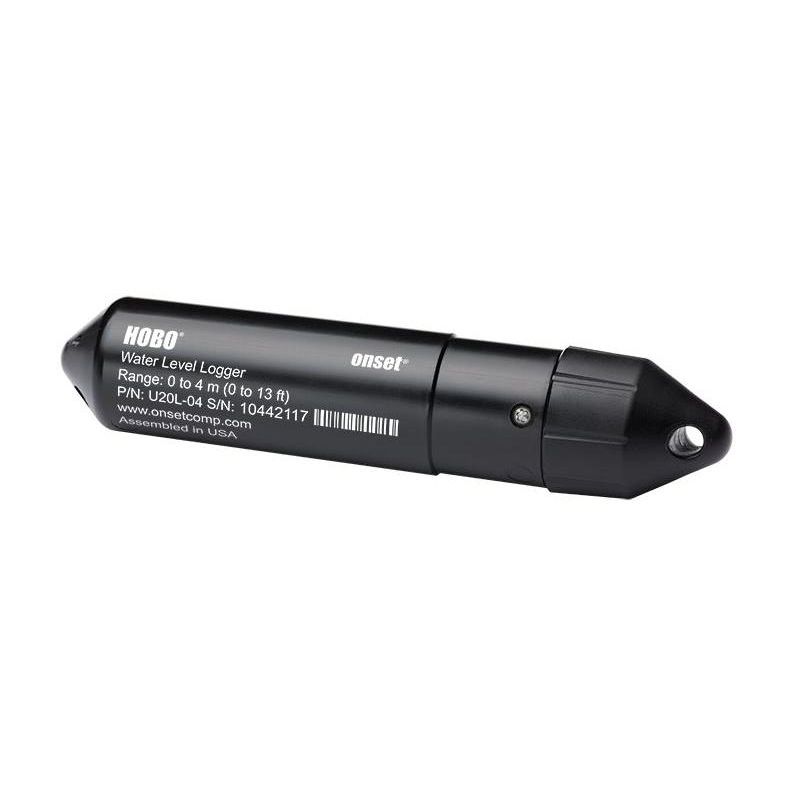 Temperature datalogger HOBO U20L04 Onset barometric pressure / water level / batterypowered