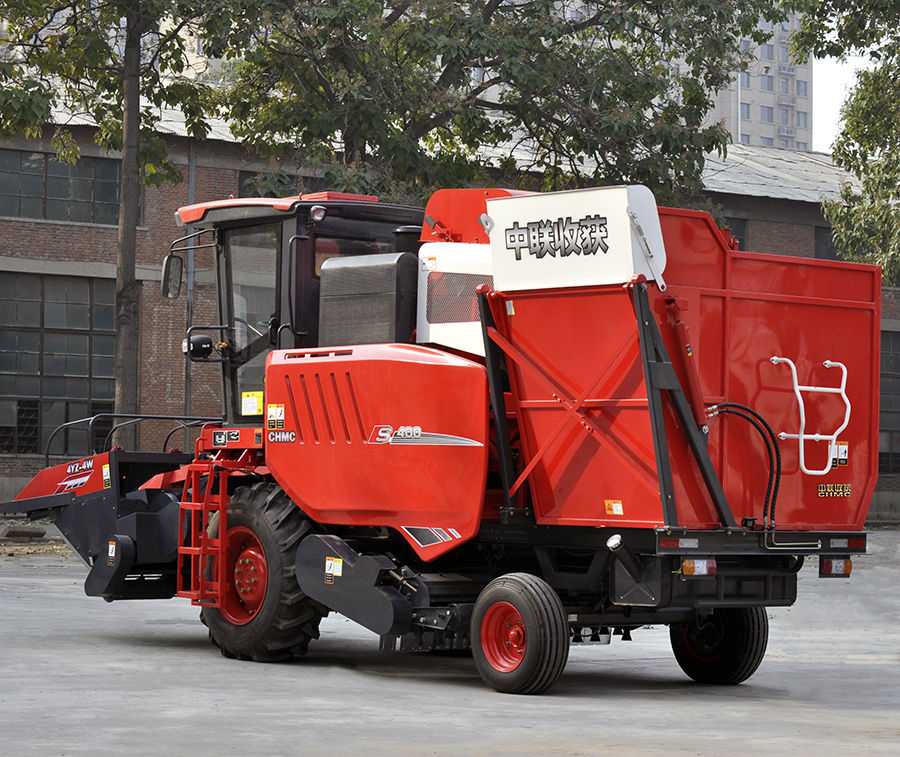 Non conventional combine harvester - 4YZ-4W - ZHENGZHOU