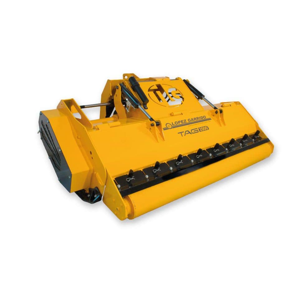 Mounted mulcher TAG Lopez Garrido hammer / vineyard / 20 hammers