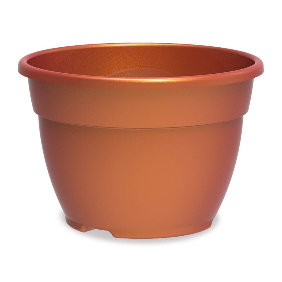 Plastic pot TCR Series Alber round / recyclable / decorative