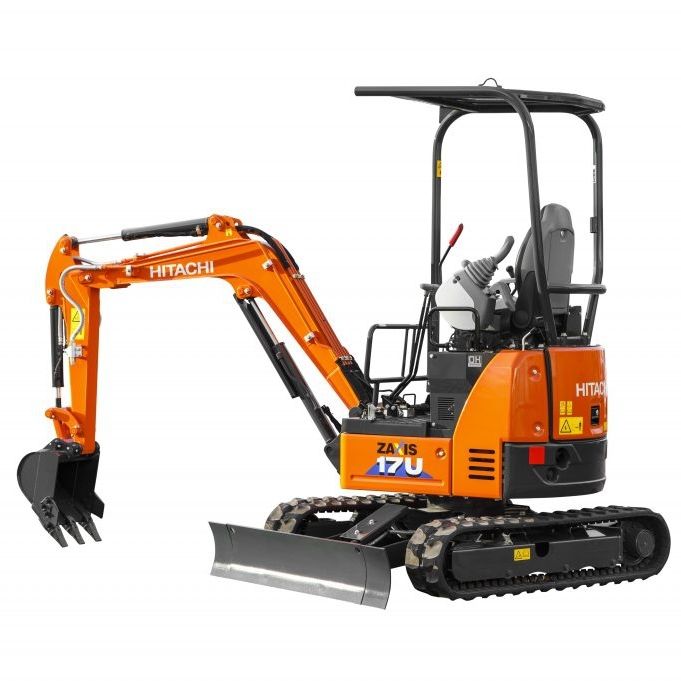 Hydraulic Excavator - ZX17U-6 - Hitachi Construction Machinery (Europe ...