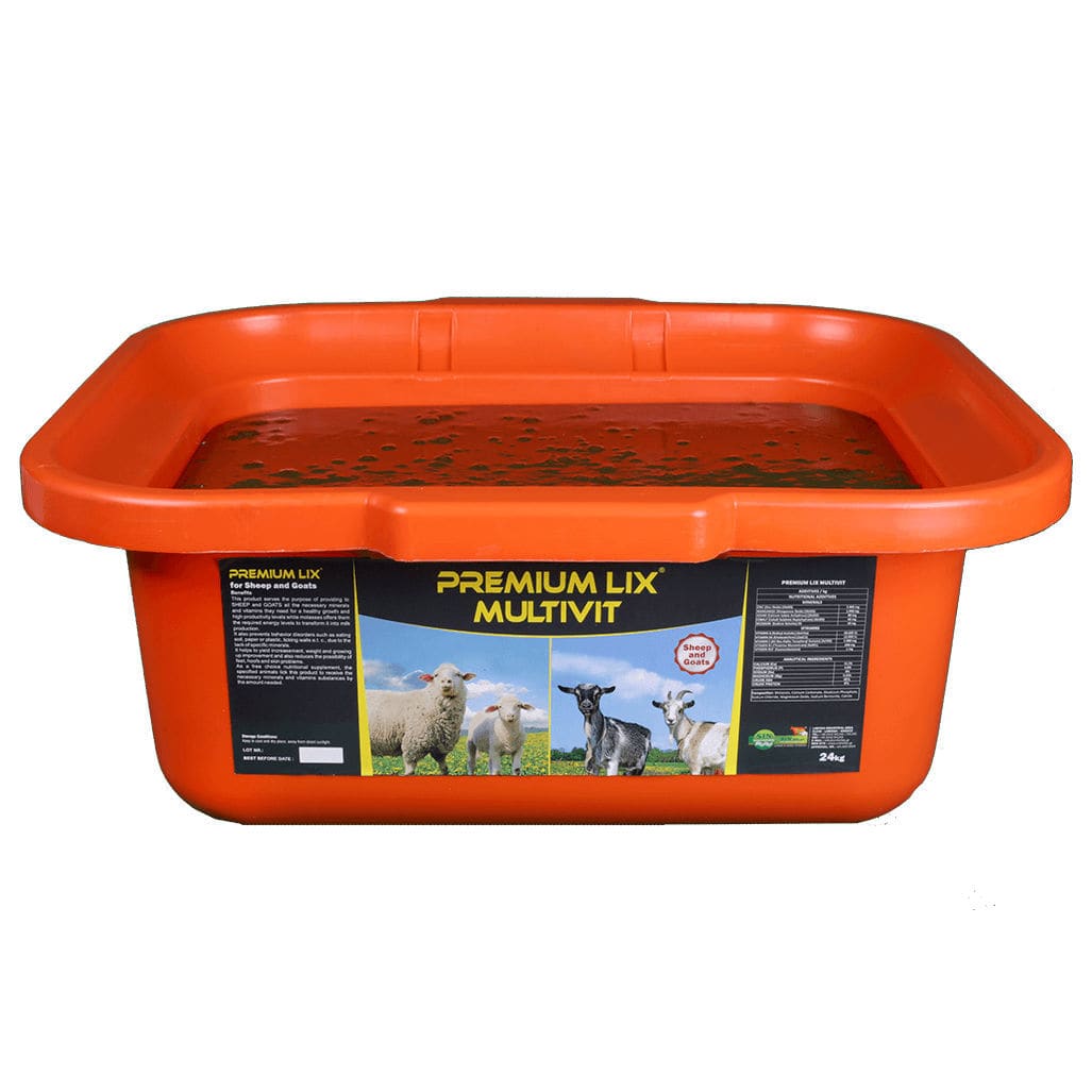 Molasses mineral bucket PREMIUM LIX S.I.N. HELLAS goat / for