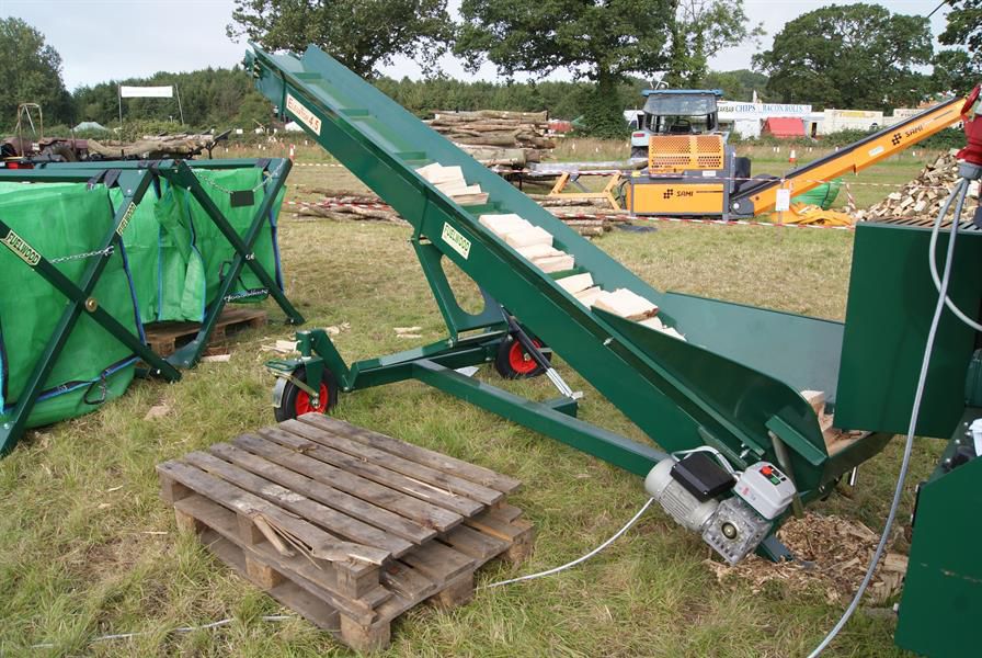 Firewood conveyor ELEVATOR Fuelwood belt