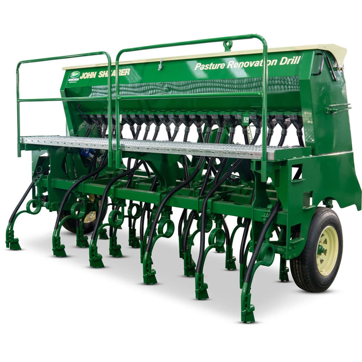 Hopper seed drill PD series John Shearer PTY LTD tine / towed