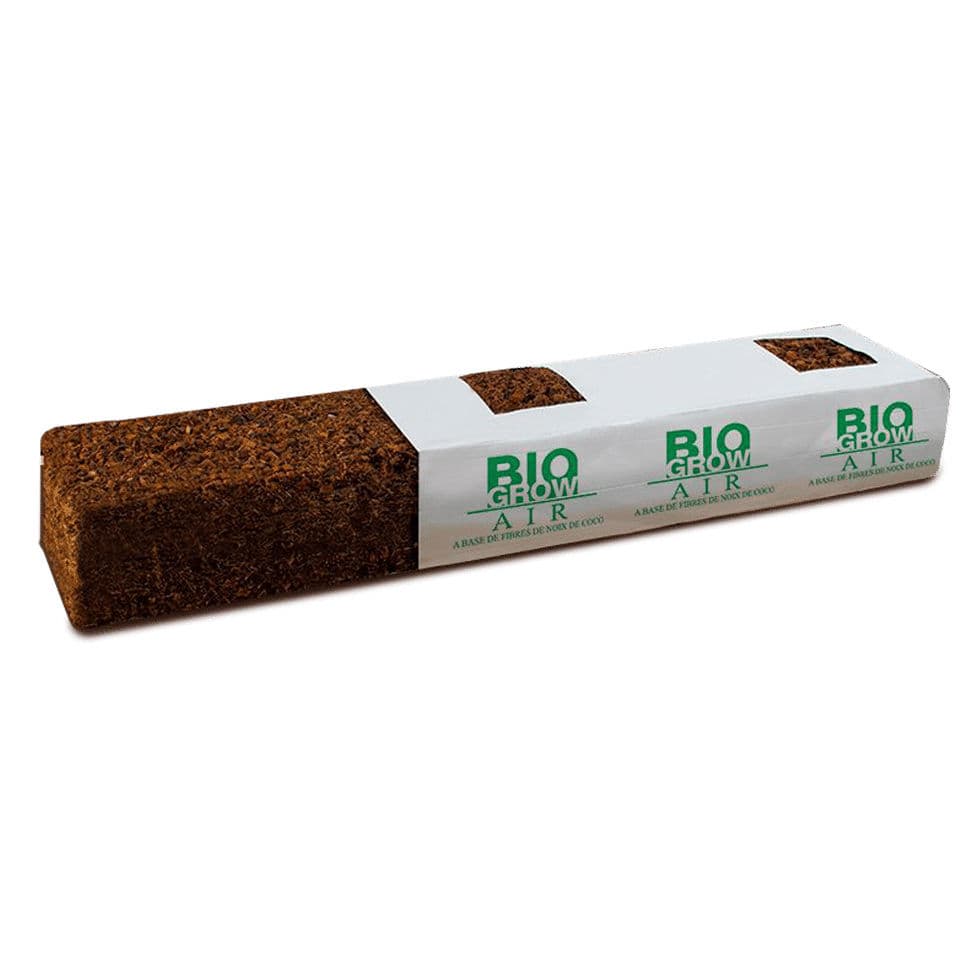 Coconut fiber growing medium Air Biogrow soil block / fine / coarse
