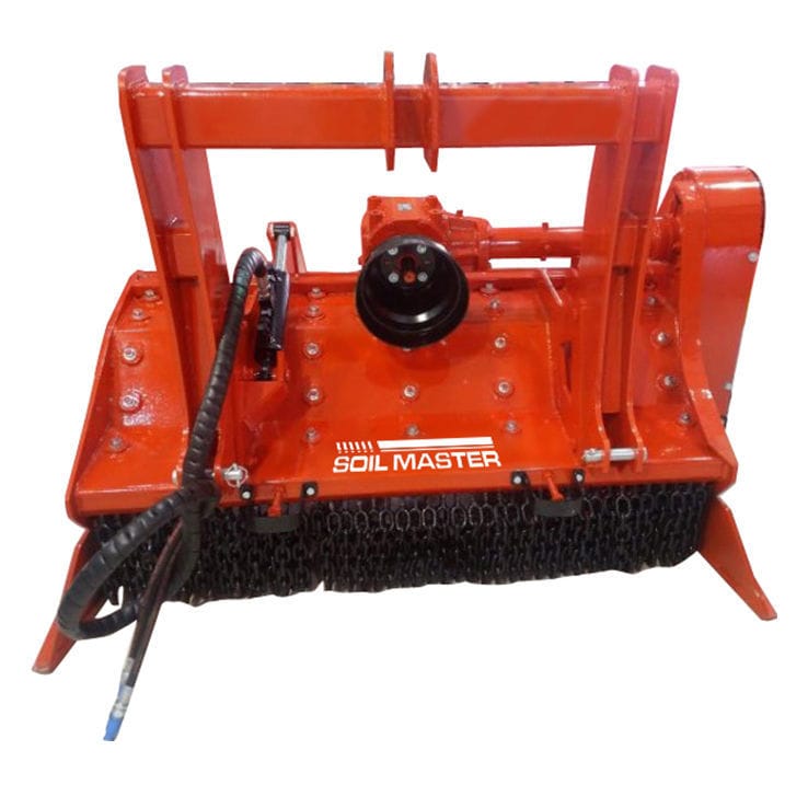 Stone crusher with hydraulic adjustment - SMSCR-150 - Soil Master ...