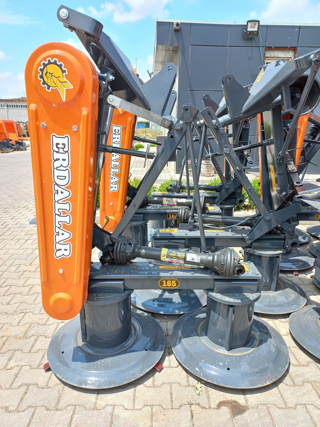 Mounted mower ERDALLAR AGRICULTURAL MACHINERY drum / 8 blades / 6