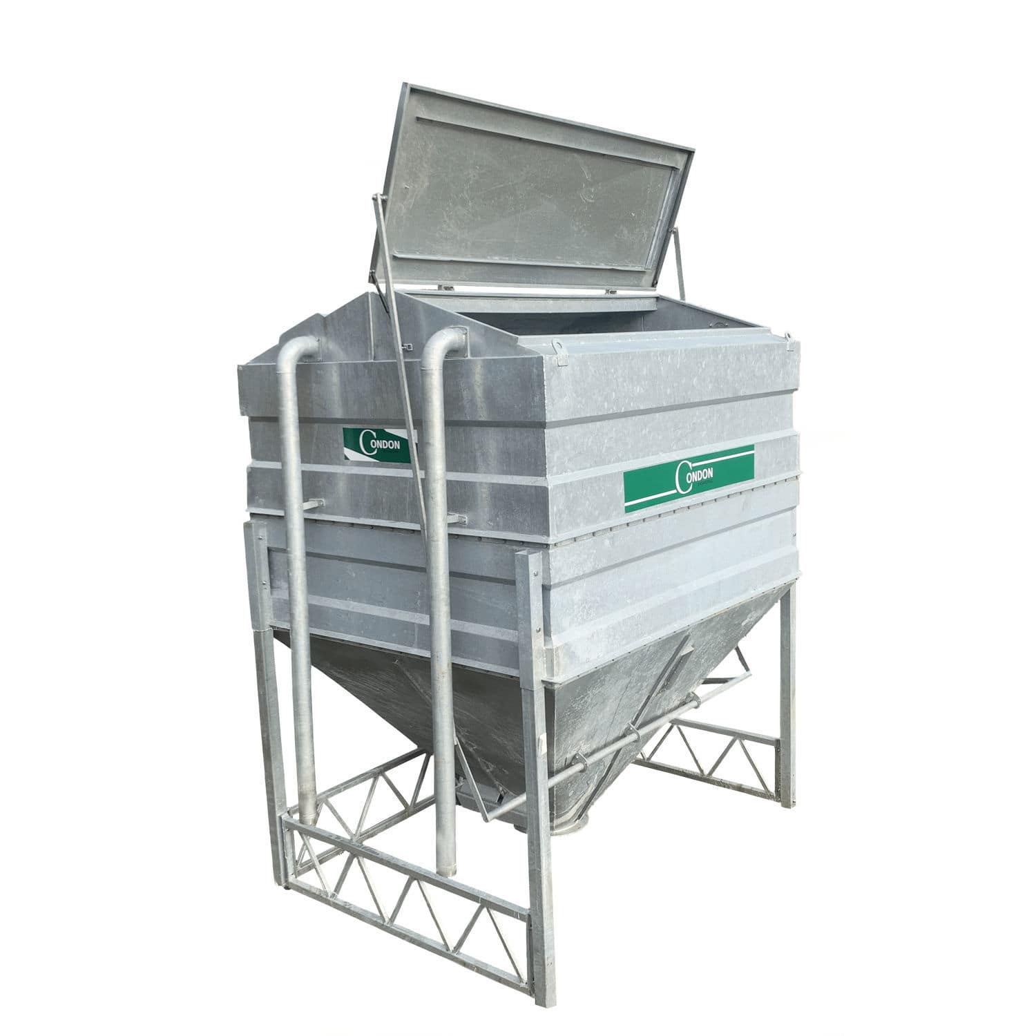 Seeds and grain storage bin Condon Engineering animal feed / steel