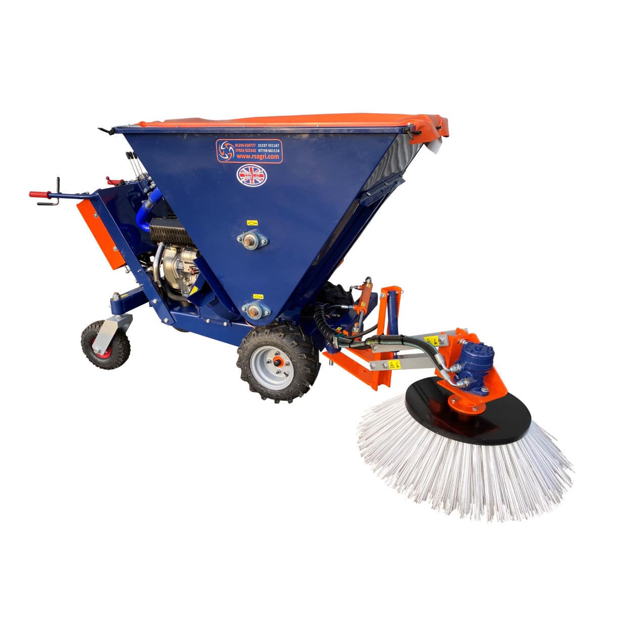 Selfpropelled straw blower EVOBED ORION RS Agri bedding / with