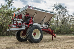 towed fertilizer spreader