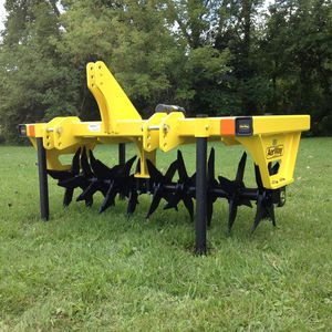 trailed soil aerator