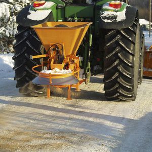 mounted salt spreader