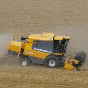 non conventional combine harvester