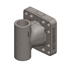 flange hitch yoke