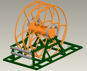 irrigation hose reel