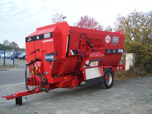 horizontal feed mixer