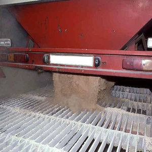 unloading receiving hopper