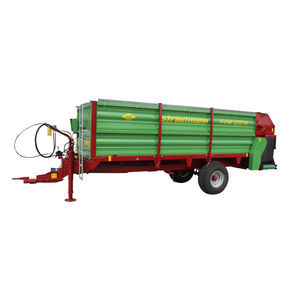 towed straw blower