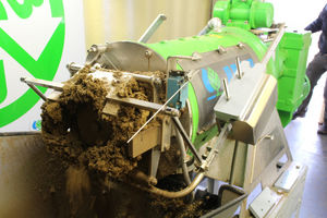 bedding slurry separator