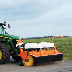 mounted sweeper / groundcare / front-mount / snow removal