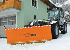 straight snow plough
