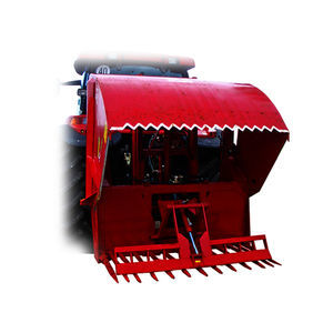 tractor-mounted silage cutter