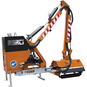 tractor-mounted boom mower