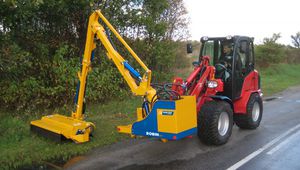 mounted boom mower