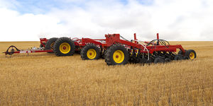 pneumatic seed drill