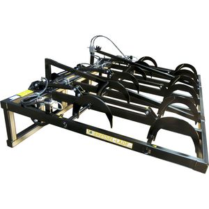 Round bale grab - B40 Round- and rectangle bale grapple - Bressel und ...