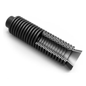 corrugated seed tube 1