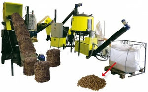 bale pelletizing machine