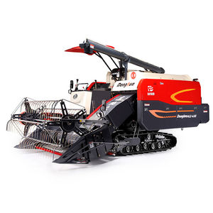 compact combine harvester