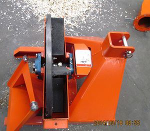 mounted wood chipper