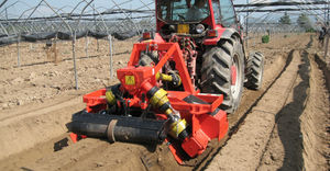 1-row bed former / potato / with roller