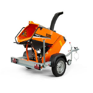 wheeled wood shredder