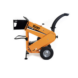 wheeled wood shredder