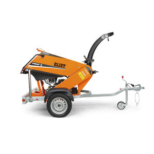 wheeled wood shredder