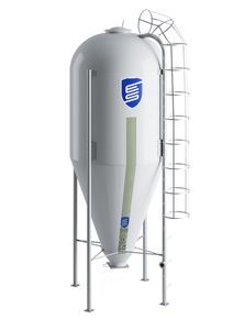 animal feed silo