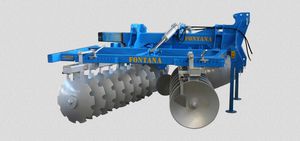 mounted disc harrow