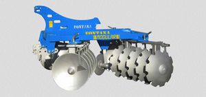 mounted disc harrow