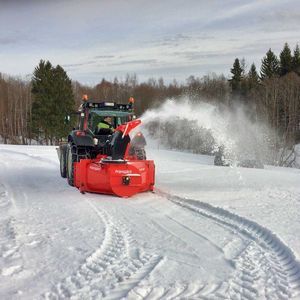 mounted snow blower