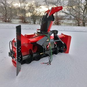 mounted snow blower