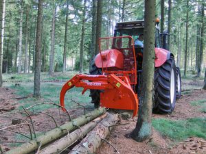forestry log grapple