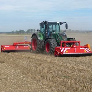 mounted mower