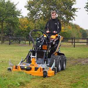 rubber-tired skid-steer loader