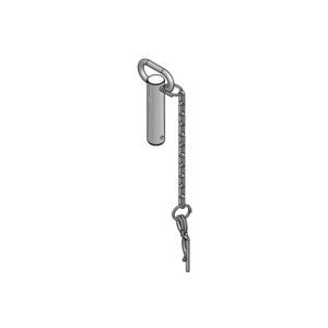 Link pin with chain, Security pin with chain - All the agricultural ...