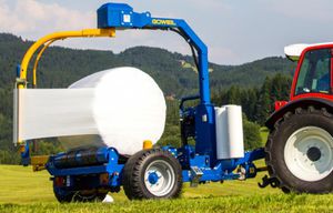 individual bale wrapper