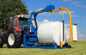 individual bale wrapper