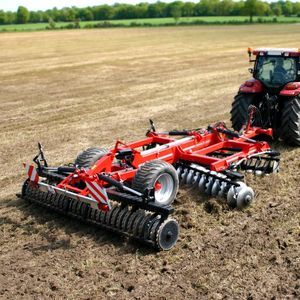 semi-mounted disc harrow